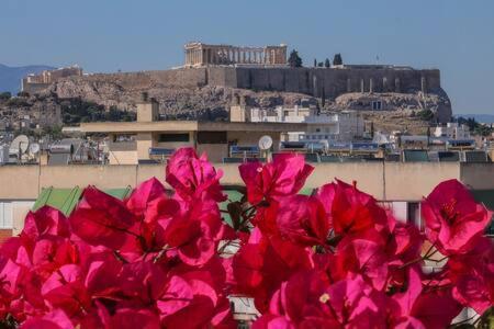 Studio With Private Terrace And View Of Acropolis! Atene Esterno foto